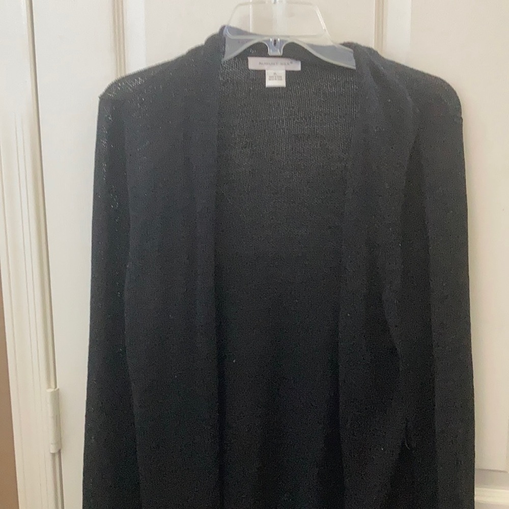 FINAL MARKDOWN August silk ladies cardigan xl